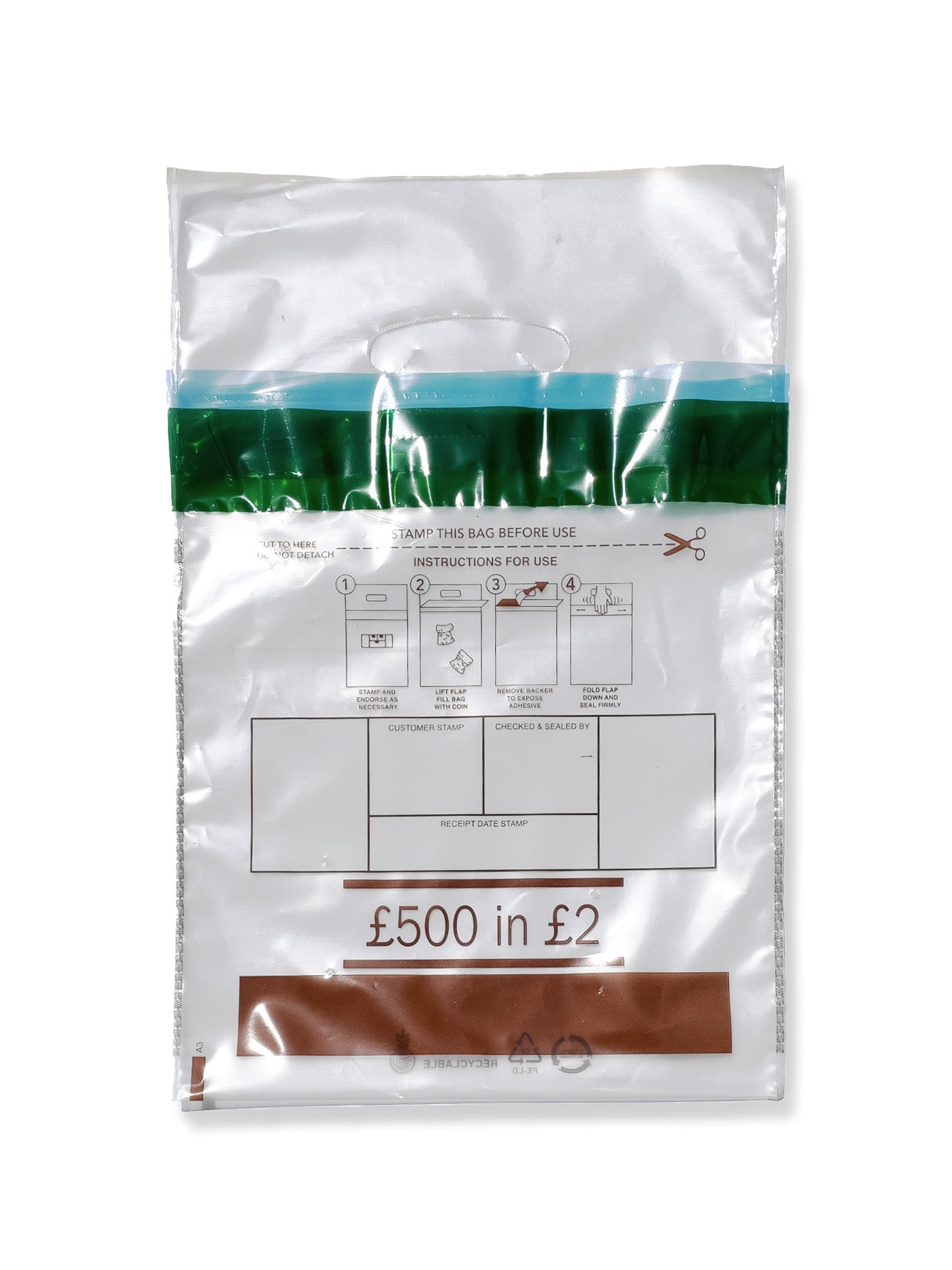 Custom Security CoinDeposit Bags | Tamper Evident Security Bag